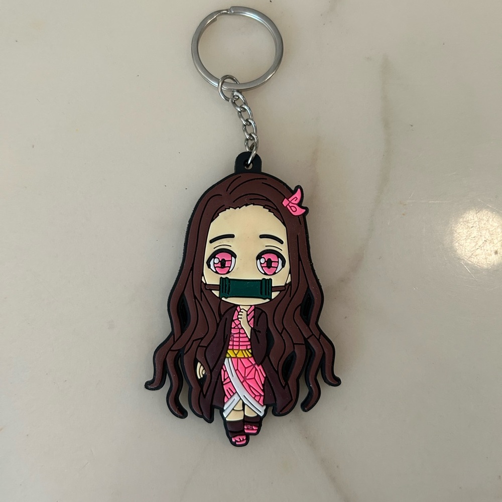 Nezuko Kamado Demon Slayer | Jet Tag Keychain
